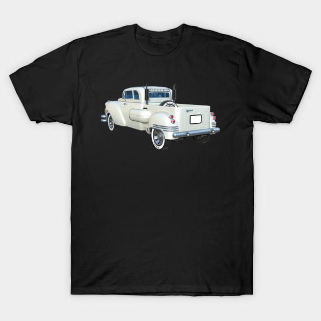 White Pick Up T-Shirt by tedsox
